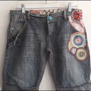 Desigual jean shorts